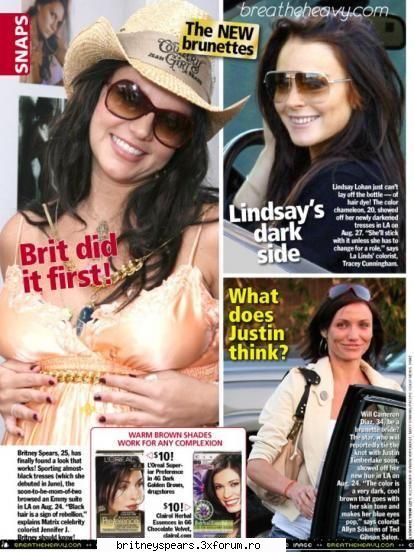 Justin Timberlake - am citit akm in revista ca "justin a cam - Britney Spears