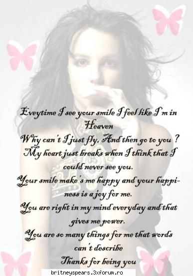 Poze cu Britney create de me:D - pe asta am scris o poezie - Poze
